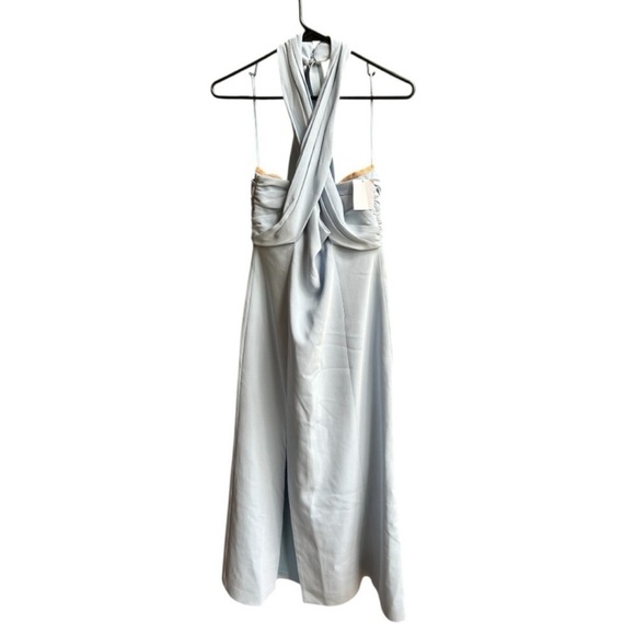 Cinq a Sept Adela Tie-Back Trumpet Midi Dress - Picture 5 of 8